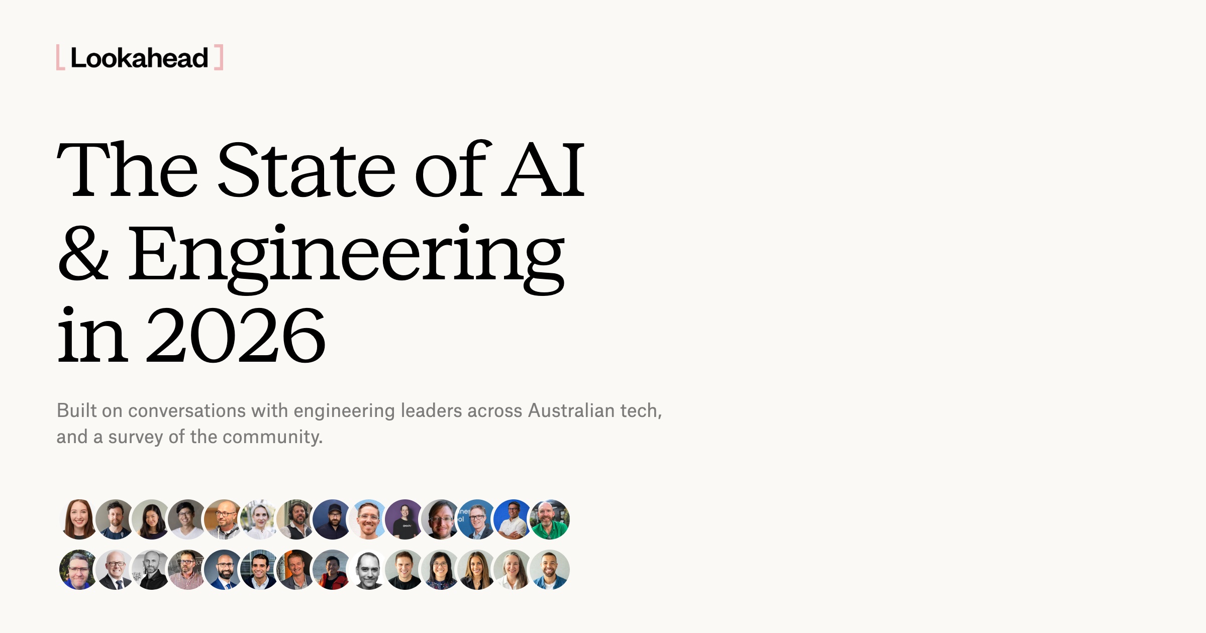 Read The State of AI & Engineering in 2026